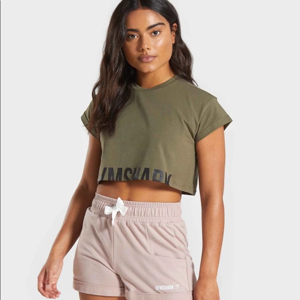Gym shark crop top - Picture 1 of 3